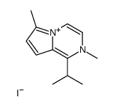 2,6-dimethyl-1-propan-2-ylpyrrolo[1,2-a]pyrazin-2-ium,iodide结构式