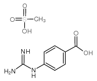 4-胍基苯甲酸甲烷磺酸盐图片