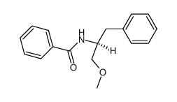 (S)-N-[2-(1-methoxy-3-phenylpropyl)]-benzamide Structure