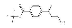 Benzoic acid, 4-(3-hydroxy-1-methylpropyl)-, 1,1-dimethylethyl ester (9CI) Structure