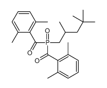 [(2,6-dimethylbenzoyl)-(2,4,4-trimethylpentyl)phosphoryl]-(2,6-dimethylphenyl)methanone结构式