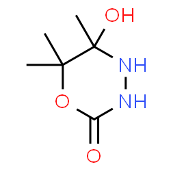 2H-1,3,4-Oxadiazin-2-one,tetrahydro-5-hydroxy-5,6,6-trimethyl-(9CI) picture
