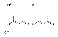 potassium (1-acetyl-2-oxopropyl)chloro(pentane-2,4-dionato-O,O')platinate picture