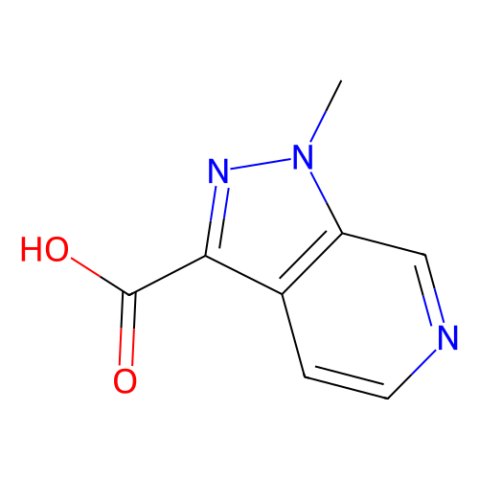 1-Methyl-1H-pyrazolo[3,4-c]pyridine-3-carboxylic acid Structure