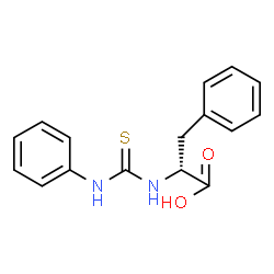 (R)-3-PHENYL-2-(3-PHENYLTHIOUREIDO)PROPANOIC ACID Structure