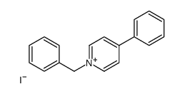1-benzyl-4-phenylpyridin-1-ium,iodide Structure