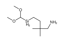 (4-氨基-3,3-二甲基丁基)(甲基)二甲氧基硅烷结构式