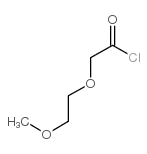 2-(2-METHOXYETHOXY)ACETYL CHLORIDE Structure