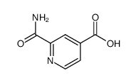 2-氨基甲酰基异烟酸结构式