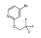 4-broMo-2-(2,2,2-trifluoroethoxy)pyridine picture