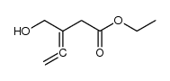 ethyl 3-(hydroxymethyl)penta-3,4-dienoate Structure