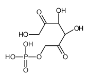 D-2,5-hexodiulose 1-phosphate structure