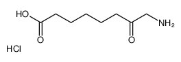 8-amino-7-oxooctanoic acid,hydrochloride结构式