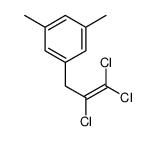 1,3-dimethyl-5-(2,3,3-trichloroprop-2-enyl)benzene Structure