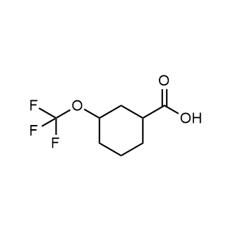 3-(三氟甲氧基)环己烷甲酸结构式
