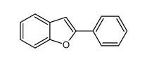 2-苯基-1-苯并呋喃结构式