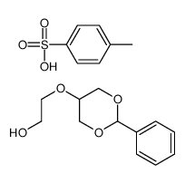 4-methylbenzenesulfonic acid,2-[(2-phenyl-1,3-dioxan-5-yl)oxy]ethanol结构式