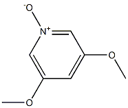 3,5-二甲氧基吡啶氮氧化物结构式