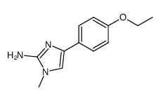 1H-Imidazol-2-amine,4-(4-ethoxyphenyl)-1-methyl-(9CI)结构式