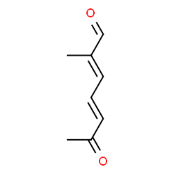 2,4-Heptadienal, 2-methyl-6-oxo- (9CI) structure