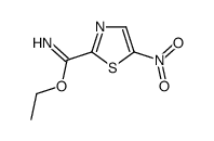ethyl 5-nitro-1,3-thiazole-2-carboximidate结构式