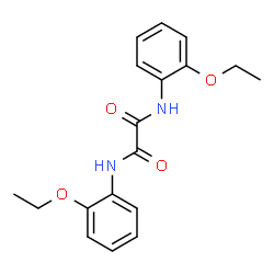 Ethanediamide, N,N-bis(2-ethoxyphenyl)- structure