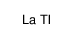 lanthanum,thallium (1:3) Structure