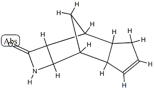 3,7-Methano-2H-indeno[5,6-b]azet-2-one,1,2a-bta-,3,3a,4,6a,7,7a-bta--octahydro-(8CI) structure