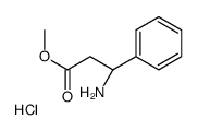 Methyl (R)-3-phenyl-beta-alaninate HCl structure