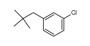 1-Chlor-3-neopentyl-benzol Structure