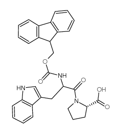 FMOC-色氨酸-脯氨酸结构式
