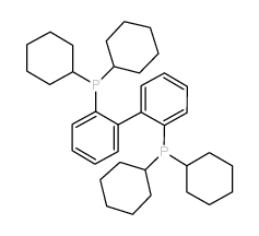 2,2'-双(二环己基膦基)-1,1'-联苯结构式
