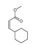 (2E)-3-环己基-2-丙烯酸甲酯结构式