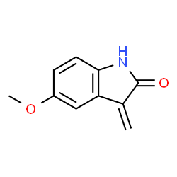 2H-Indol-2-one,1,3-dihydro-5-methoxy-3-methylene-(9CI) Structure