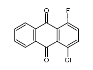 1-fluoroanthracene-9,10-dione derivative Structure