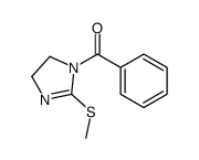(2-methylsulfanyl-4,5-dihydroimidazol-1-yl)-phenylmethanone结构式
