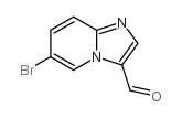 6-BROMOIMIDAZO[1,2-A]PYRIDINE-3-CARBOXALDEHYDE structure