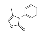 4-methyl-3-phenyl-Δ4-1,3-oxazolin-2-one结构式