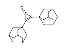 2,3-di-(1-adamantyl)thiirene 1-oxide结构式
