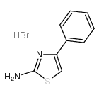 4-Phenylthiazol-2-amine monohydrobromide结构式