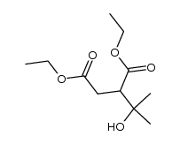(α-hydroxy-isopropyl)-succinic acid diethyl ester结构式