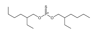 bis(2-ethylhexoxy)-sulfanylidenephosphanium结构式