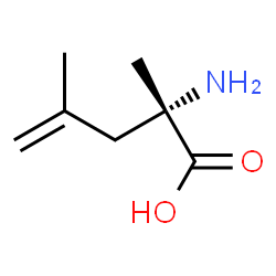 4-Pentenoicacid,2-amino-2,4-dimethyl-,(2S)-(9CI) structure