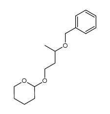 3-benzyloxy-1-(tetrahydro-2H-pyran-2-yl)oxy butane Structure