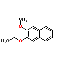 Naphthalene, 2-ethoxy-3-methoxy- (9CI)结构式
