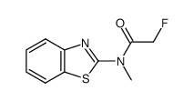 Acetamide, N-2-benzothiazolyl-2-fluoro-N-methyl- (9CI)结构式