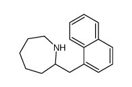 HEXAHYDRO-2-(1-NAPHTHALENYLMETHYL)-1H-AZEPINE structure