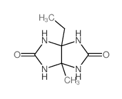 1-ethyl-5-methyl-2,4,6,8-tetrazabicyclo[3.3.0]octane-3,7-dione picture