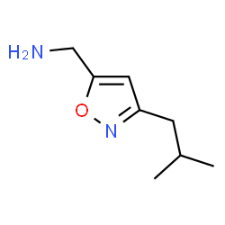 5-Isoxazolemethanamine,3-(2-methylpropyl)-(9CI) picture