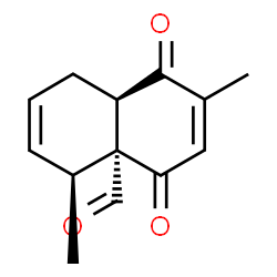 4a(4H)-Naphthalenecarboxaldehyde, 1,5,8,8a-tetrahydro-2,5-dimethyl-1,4-dioxo-, (4aR,5R,8aS)-rel- (9CI) picture